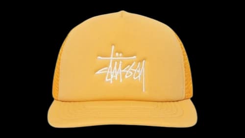 Stussy Big Basic Trucker Cap Honey