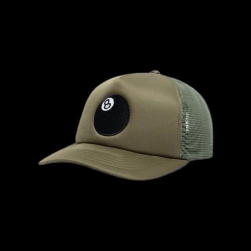 Stussy 8 Ball Trucker Cap 'Moss'
