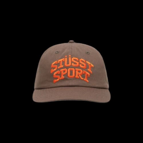 Stussy Mid-Depth Sport Snapback Brown