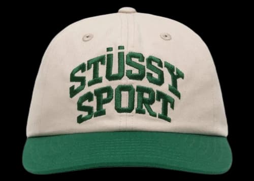 Stussy Mid-Depth Sport Snapback Natural