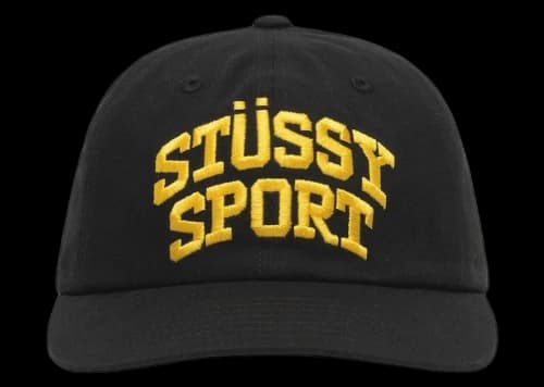 Stussy Mid-Depth Sport Snapback Anthracite
