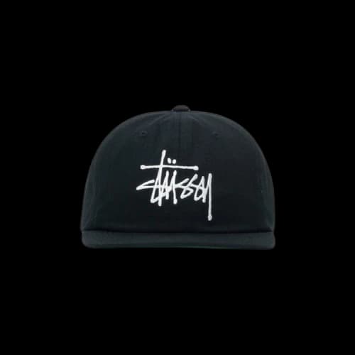Stussy Basic Strapback Cap 'Black'