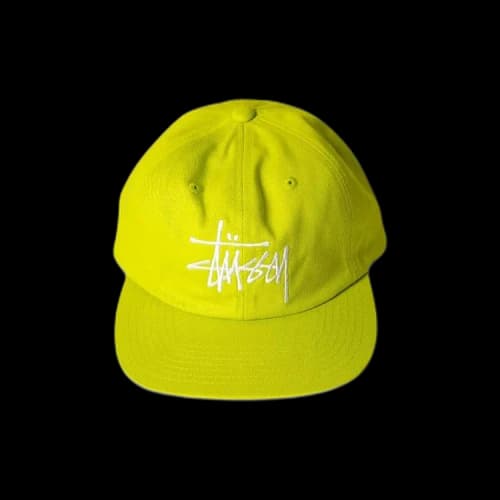 Stussy Basic Strapback Cap 'Lime'