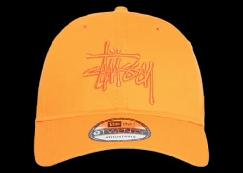 Stussy New Era 9Twenty Basic Strapback Dim Orange