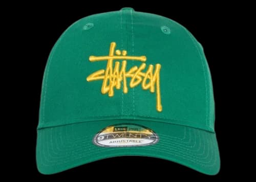 Stussy New Era 9Twenty Basic Strapback Kelly Green