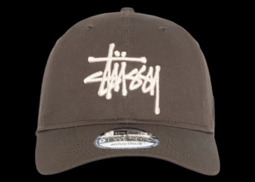 Stussy New Era 9Twenty Basic Strapback Walnut