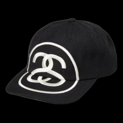 Stussy Big Link Low Pro Strapback Cap 'Black'