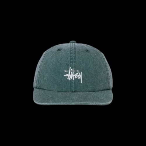Stussy Washed Basic Low Pro Cap 'Pine'
