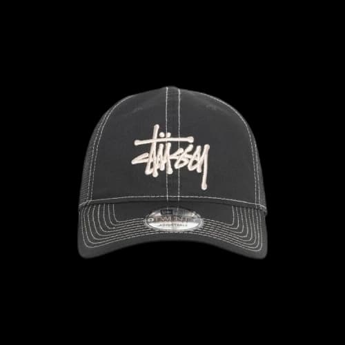 Stussy New Era 9Twenty Basic Trucker 'Black'