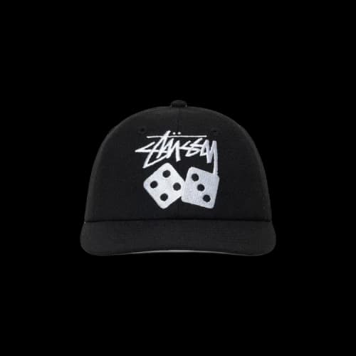 Stussy Stock Dice Low Pro Cap 'Black'