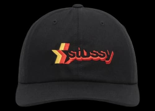 Stussy Low Pro 3 Star Strapback Orange