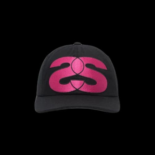 Stussy Low Pro Big SS Snapback Black