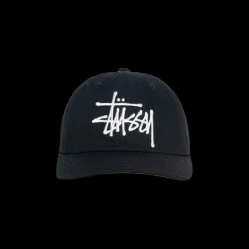 Stussy Low Profile Big Basic Snapback 'Anthracite'