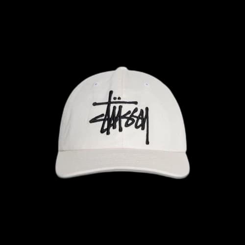 Stussy Low Profile Big Basic Snapback 'Snow'
