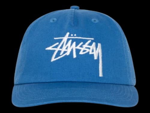 Stussy Mid-Depth Big Stock Snapback Light Royal