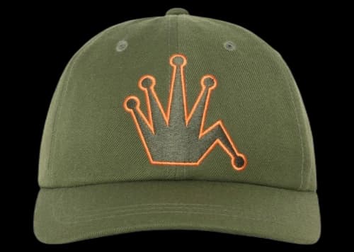 Stussy Low Profile Bent Crown Snapback Moss