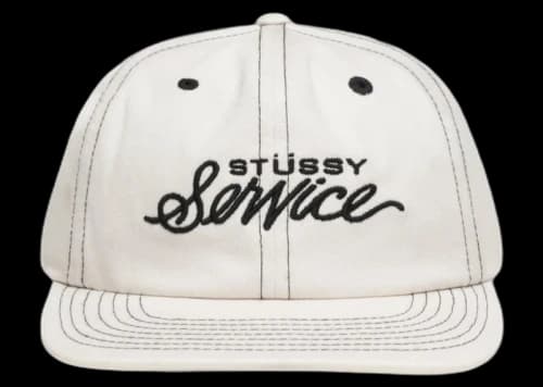 Stussy Mid Depth Service Strapback Natural