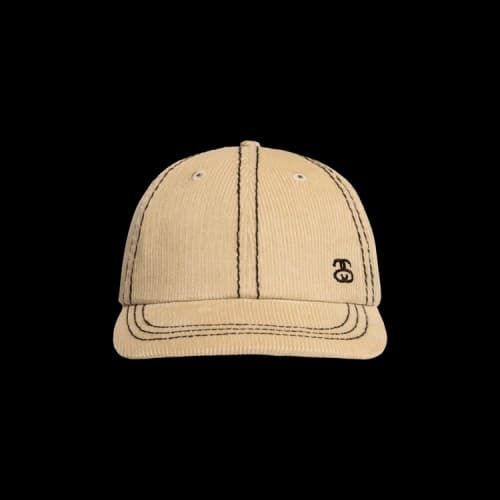 Stussy Low Profile SS-Link Stitched Strapback 'Cream'