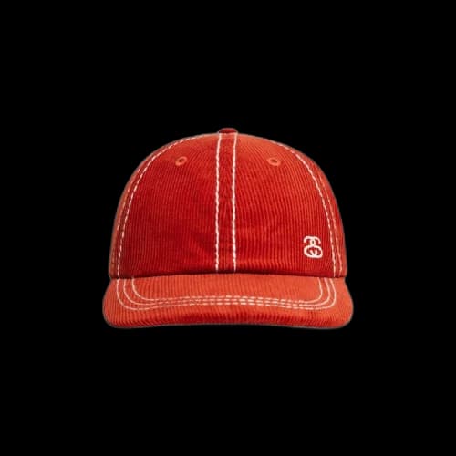 Stussy Low Profile SS-Link Stitched Strapback 'Rust'