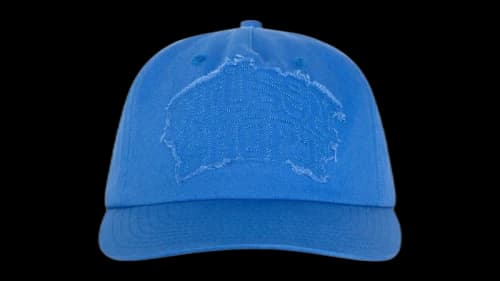 Stussy Mid-Depth Sport Patch Snapback Blue