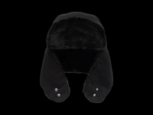 Stussy Trapper Cap Black