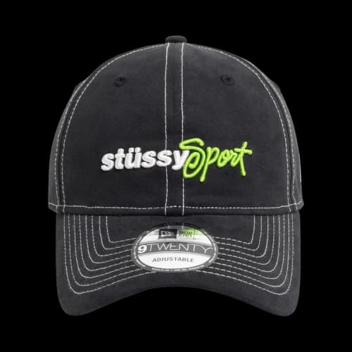 Stussy x NEW ERA 9twenty Sport Strapback 'Black'