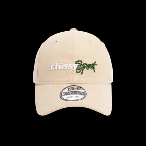Stussy x NEW ERA 9twenty Stussy Sport Strapback 'Khaki'