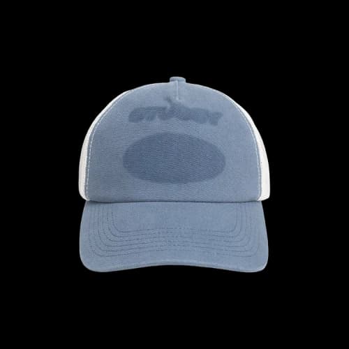 Stussy Ghost Logo Trucker 'Blue'