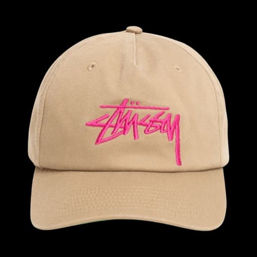 Stussy Mid-Depth Big Stock Snapback 'Khaki'