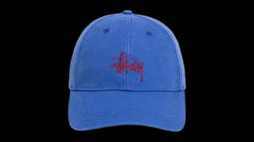 Stussy Basic Canvas Cap Royal