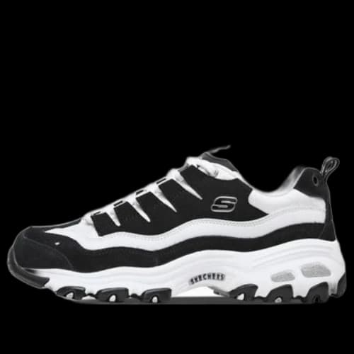 Skechers D'Lites 1.0 'White Black' (Women's)