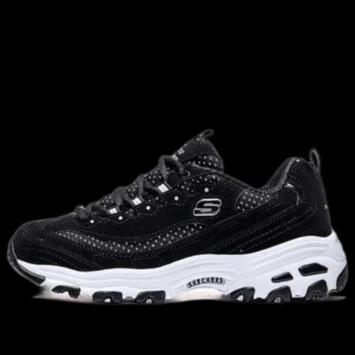 Skechers D'LITES Low-Running Shoes Black (Women's)