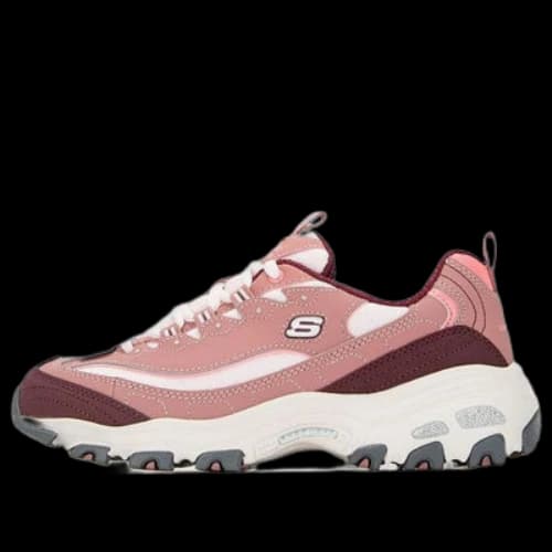 Skechers D Lites Shoes 'Pink Red' (Women's)