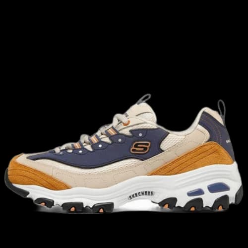 Skechers D'Lites 1.0 'Brown Blue' (Women's)