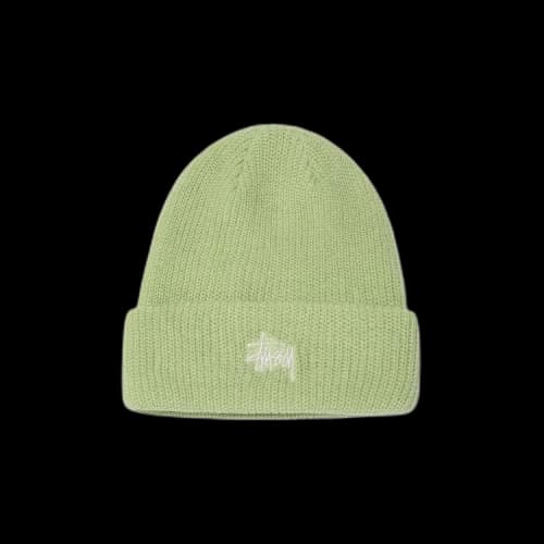 Stussy Basic Cuff Beanie 'Green'