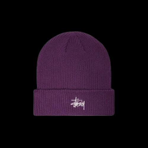 Stussy Basic Cuff Beanie 'Purple'