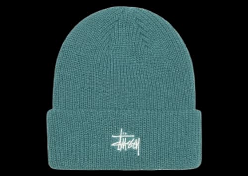 Stussy Cuff Stock Beanie Sea Green