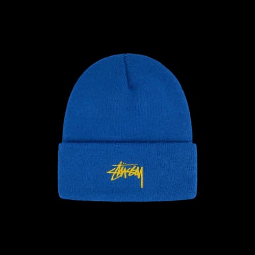 Stussy Stock Cuff Beanie 'Blue'