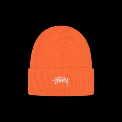 Stussy Stock Cuff Beanie 'Carrot'