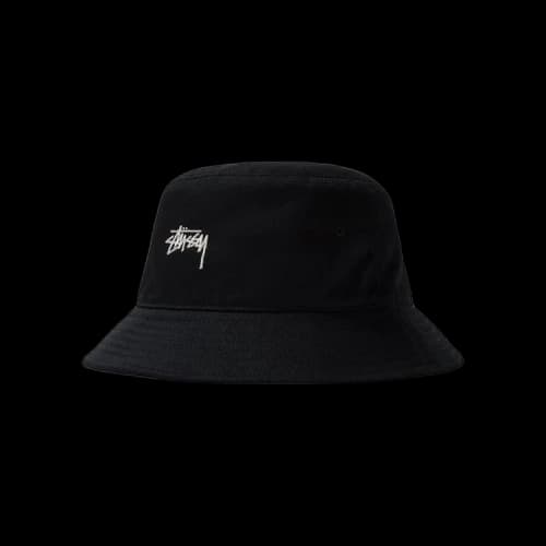 Stussy Stock Bucket Hat 'Black'