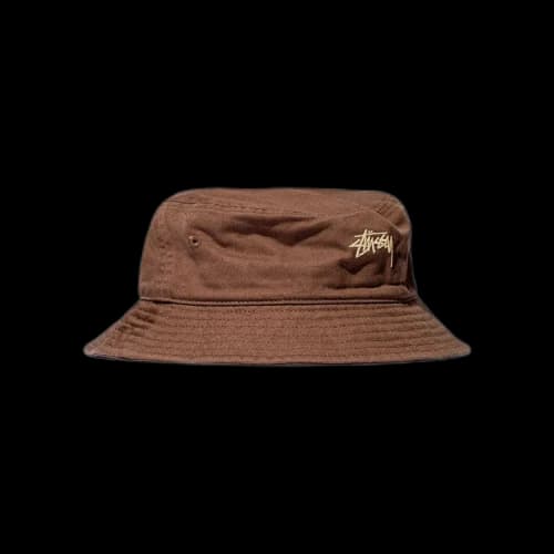 Stussy Stock Bucket Hat 'Coffee'