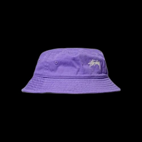 Stussy Stock Bucket Hat 'Violet'