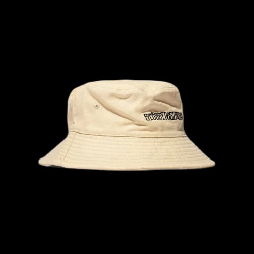 Stussy Canvas Wide Brim Bucket Hat 'Natural'