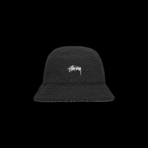 Stussy Sherpa Bucket Hat 'Black'