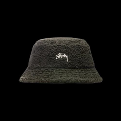 Stussy Sherpa Bucket Hat 'Forest'