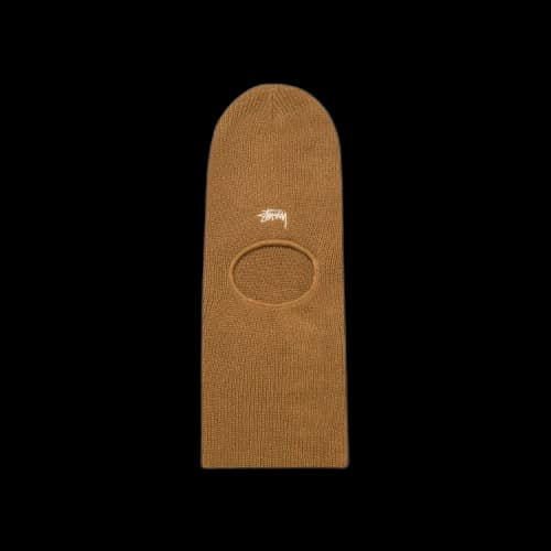 Stussy Stock Knit Balaclava 'Brown'