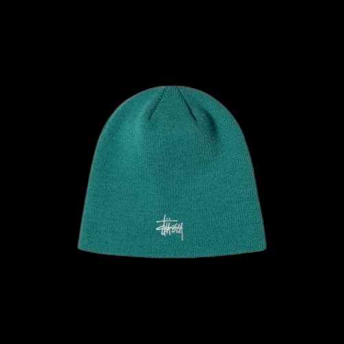 Stussy Basic Skullcap Beanie Green