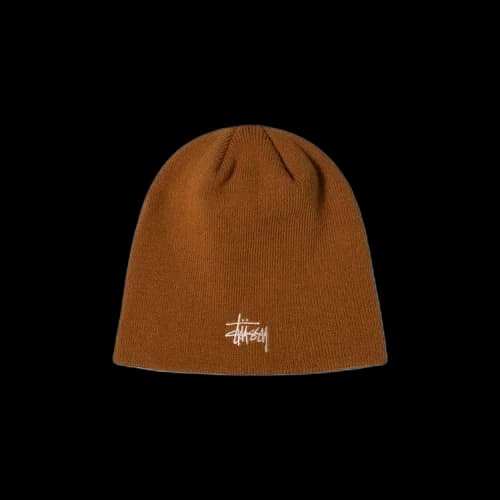 Stussy Basic Skullcap Beanie Mustard