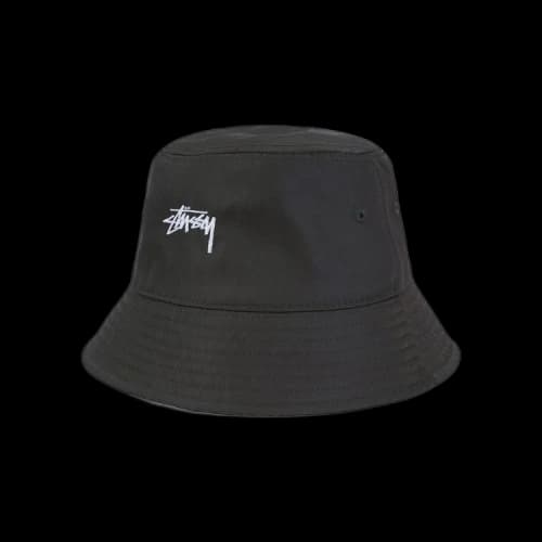 Stussy Satin Nylon Deep Bucket Hat 'Black'