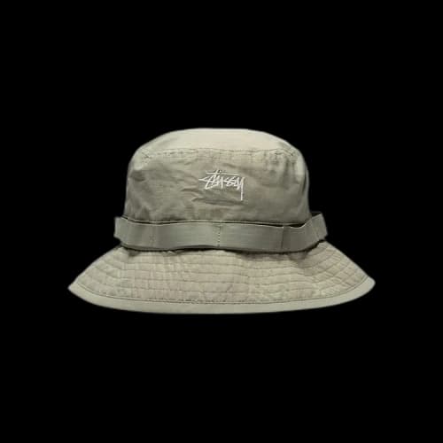 Stussy Nyco Ripstop Boonie Hat 'Sage'
